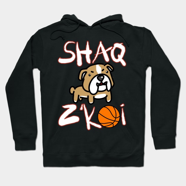 Shaq Z'Koi Academy Bulldogs Basketball Squad Warmup Jersey Hoodie by WavyDopeness